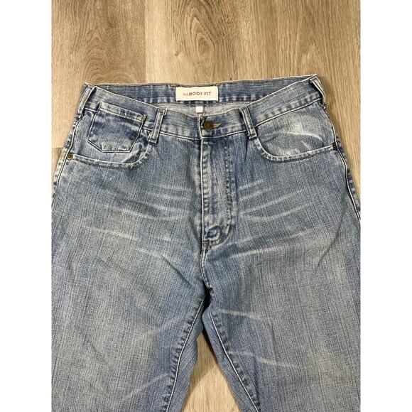 Levi's Men's Boot Fit Medium Wash Denim Jeans Relaxed Straight Vintage Y2K 32x32 - Picture 4 of 10